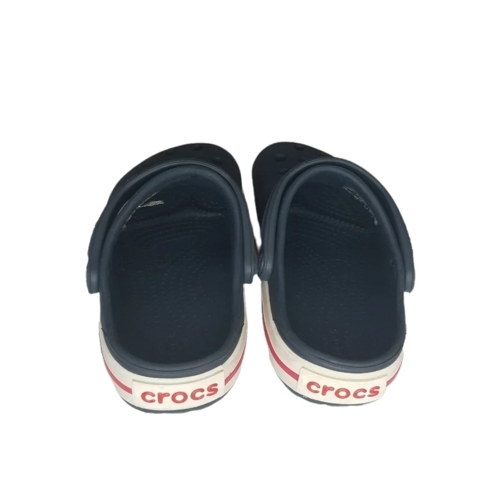 Crocs Crocband Youth Clogs in Navy Size 8.